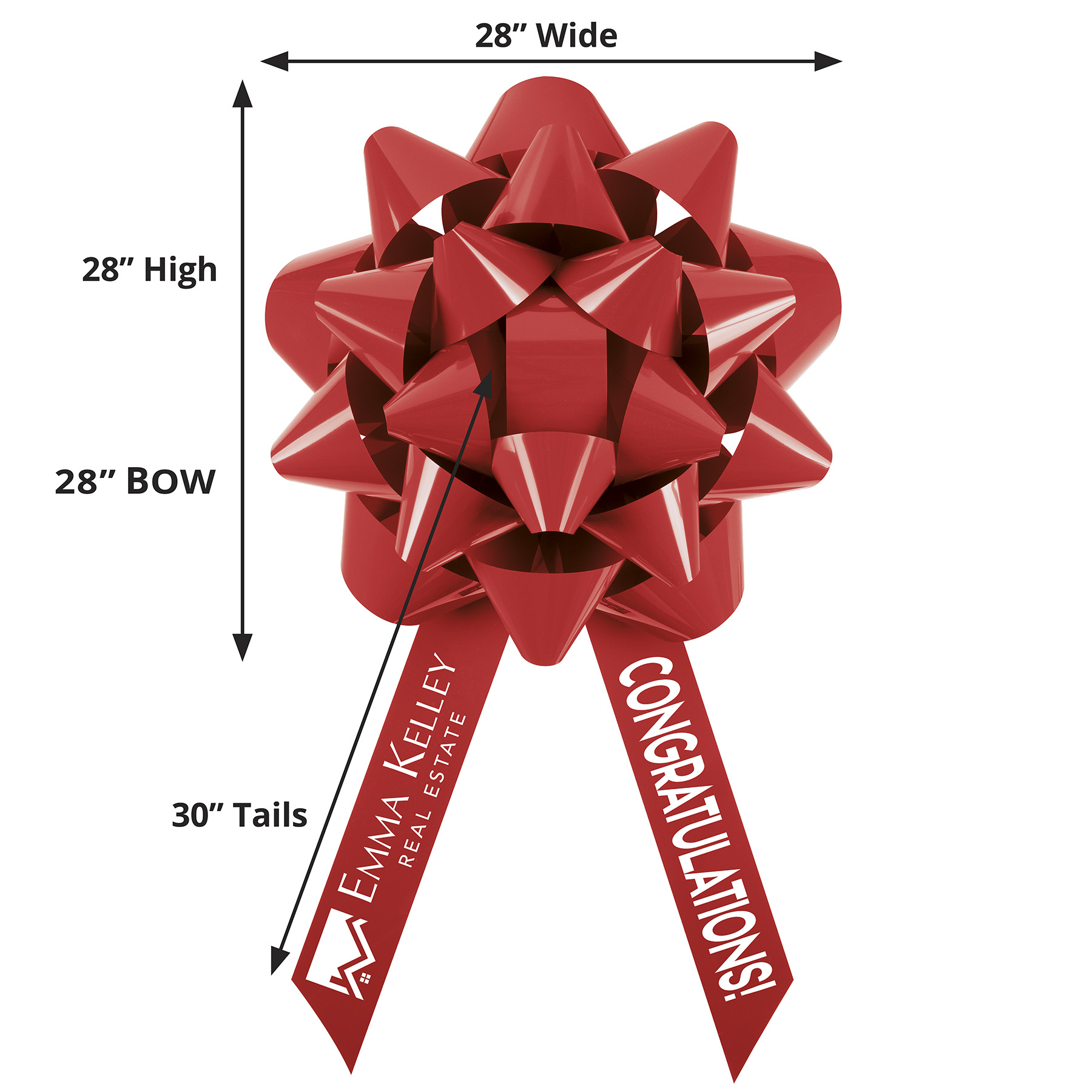 28" Bow - Door Hanger - Marquee 1
