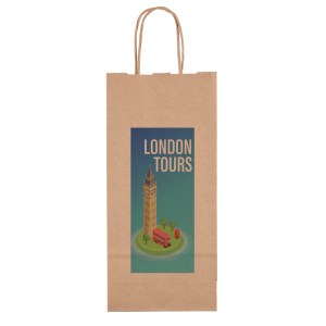 Eco Vino - Kraft-Brown Shopper - Chromatic 1 Eco Vino - Kraft-Brown Shopper - Chromatic 1