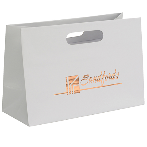 Olivia™ - Boutique Die Cut Handle Tote - Foil Print 1
