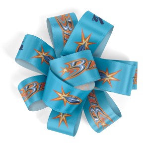 1" Badge Satin Bow - Sublimation 1 1" Badge Satin Bow - Sublimation 1