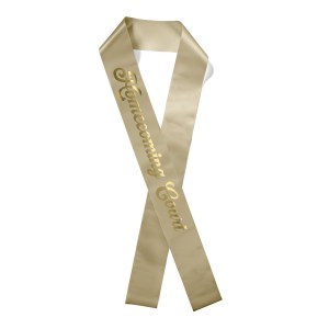 3" Badge Satin Sash - 65" Long - Brilliance 1 3" Badge Satin Sash - 65" Long - Brilliance 1