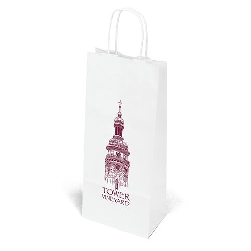 Vino - White Shopper - Flexo Ink Print 1 Vino - White Shopper - Flexo Ink Print 1