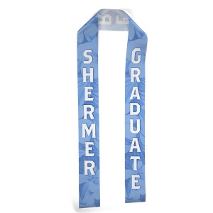 3" Badge Satin Stole - 60" Long - Sublimation 1 3" Badge Satin Stole - 60" Long - Sublimation 1