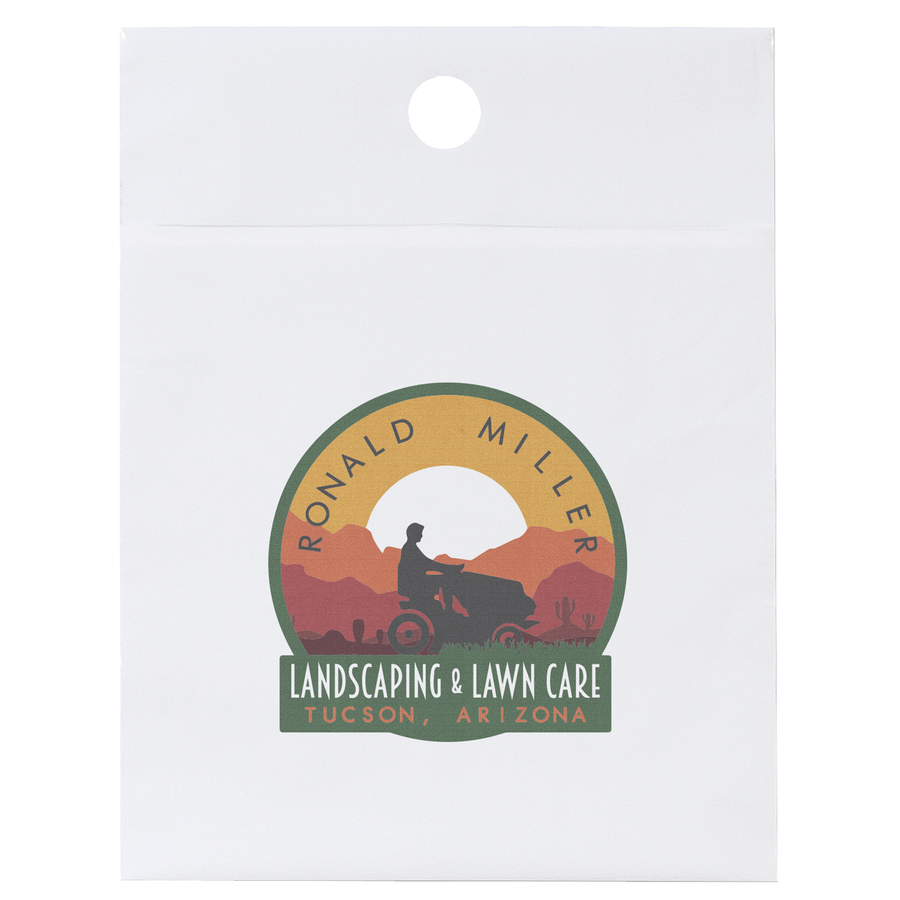 9W x 12H Litter Bag - Dynamic Color 1