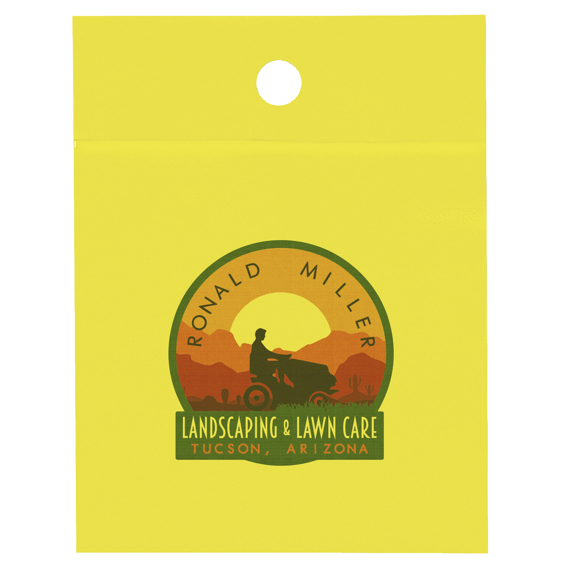 9W x 12H Litter Bag - Dynamic Color 1