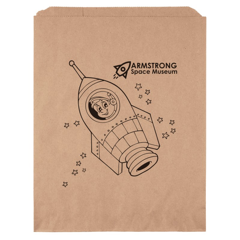 12W x 15H Merchandise Bag - Flexo Ink Print 1 12W x 15H Merchandise Bag - Flexo Ink Print 1