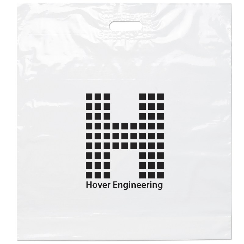 22W x 24H x 5 Die Cut Handle Bag - Flexo Ink Print 1 22W x 24H x 5 Die Cut Handle Bag - Flexo Ink Print 1
