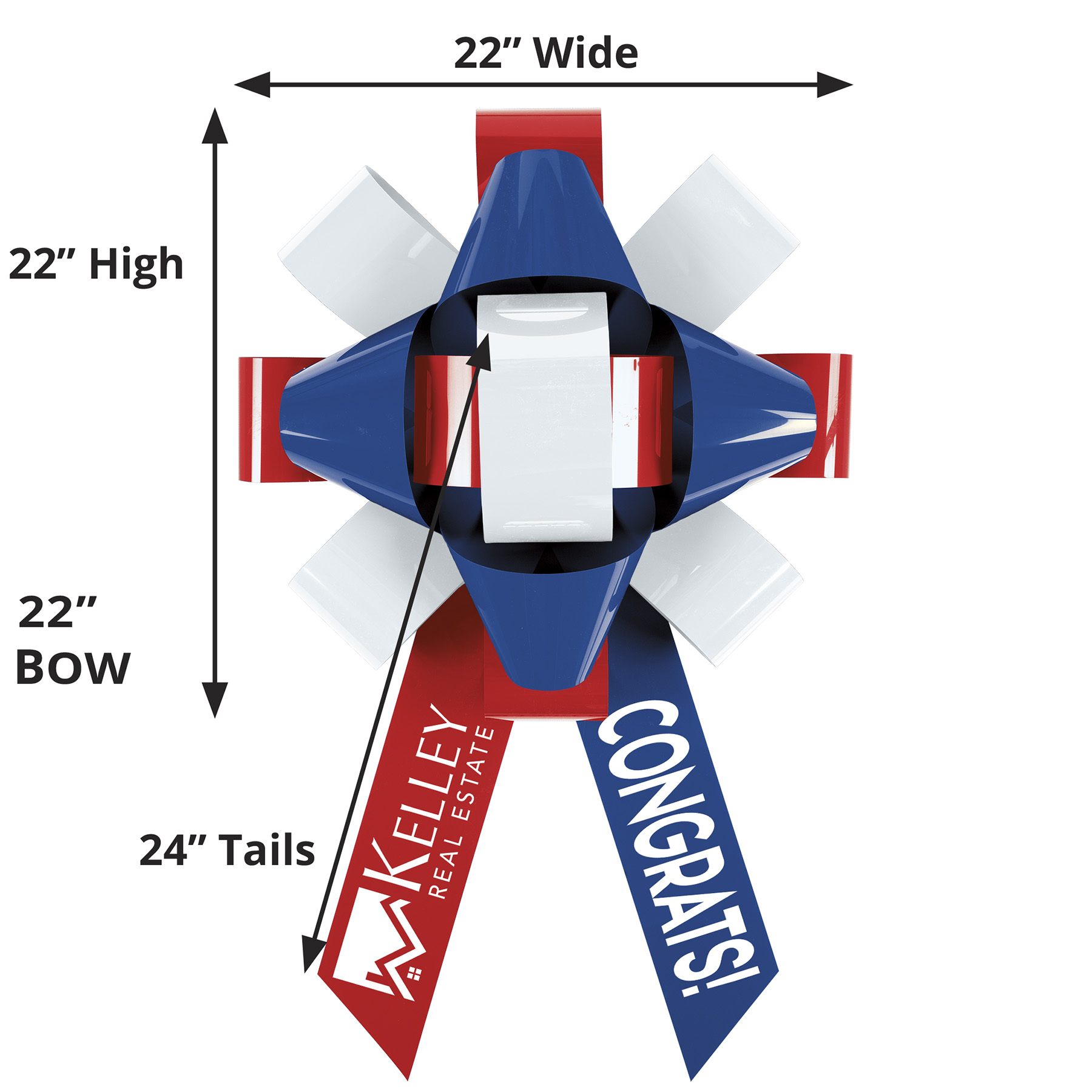 22" Bow - Magnetic Base - Marquee 1