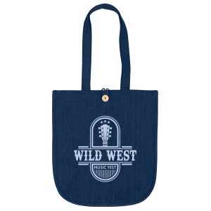 Dan™ - Denim Tote - Screen Print 1 Dan™ - Denim Tote - Screen Print 1