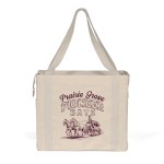 Jeremy™ Deluxe Canvas Zipper-Close Tote - Screen Print (18" x 8" x 15") - Natural Logo Jeremy™ Deluxe Canvas Zipper-Close Tote - Screen Print (18" x 8" x 15") - Natural Logo