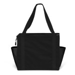 Jeremy™ Deluxe Canvas Zipper-Close Tote - Screen Print (18" x 8" x 15") - Black Blank Jeremy™ Deluxe Canvas Zipper-Close Tote - Screen Print (18" x 8" x 15") - Black Blank