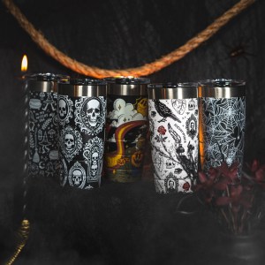 22 oz Leakproof Bison Tumbler - Stainless Steel - Custom - Halloween Series 1 22 oz Leakproof Bison Tumbler - Stainless Steel - Custom - Halloween Series 1