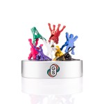 Acrobat Paper Clips with Magnet Base 2 Acrobat Paper Clips with Magnet Base 2