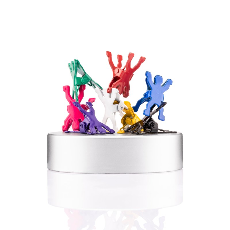 Acrobat Paper Clips with Magnet Base 2 Acrobat Paper Clips with Magnet Base 2