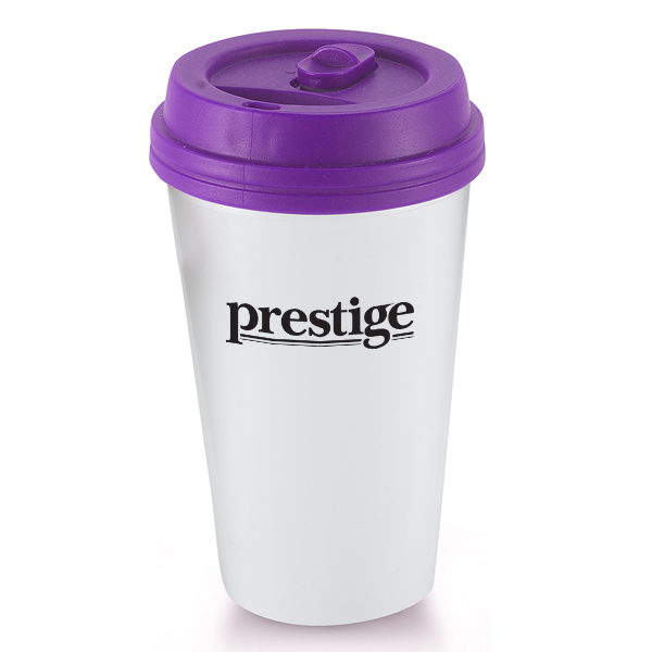 16 Oz. Biodegradable Tumbler- Gift Boxed w/8 Oz. Hot Chocolate Mix 1