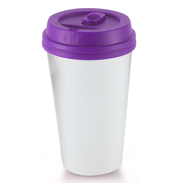 16 Oz. Biodegradable Tumbler- Gift Boxed w/8 Oz. Hot Chocolate Mix 1