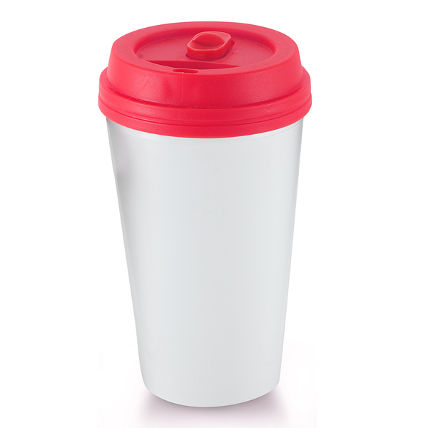 16 Oz. Biodegradable Tumbler- Gift Boxed w/8 Oz. Hot Chocolate Mix 1