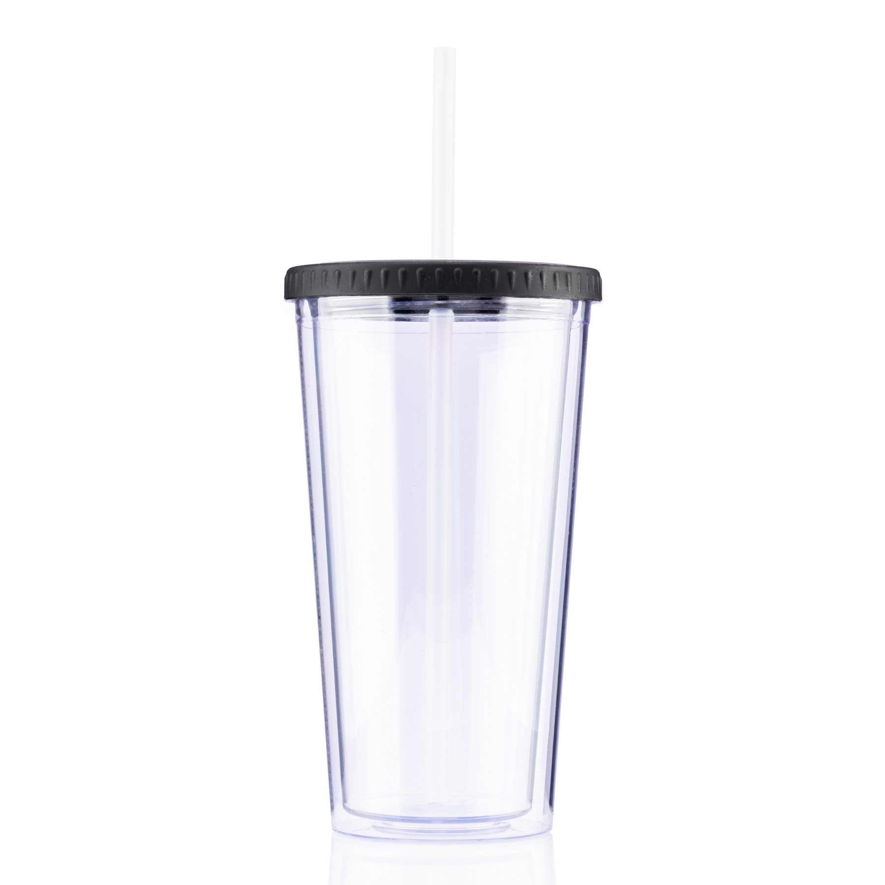 20 oz Venti Slurpy Clear with Solid Lid Tumbler 1