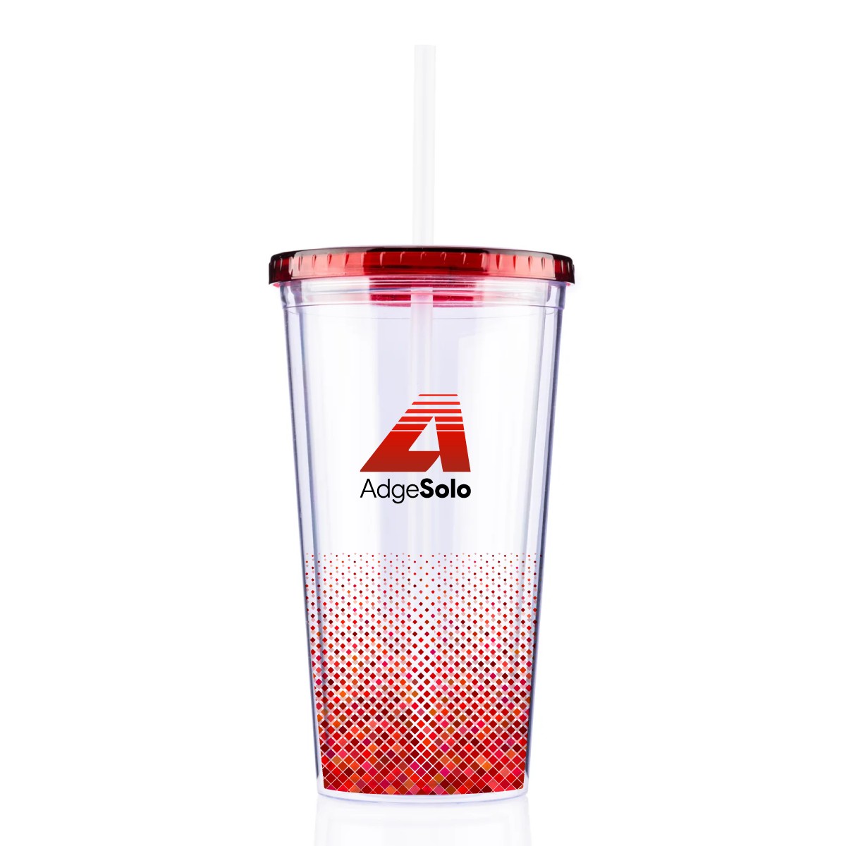 20 oz Venti Slurpy Clear with Solid Lid Tumbler 1