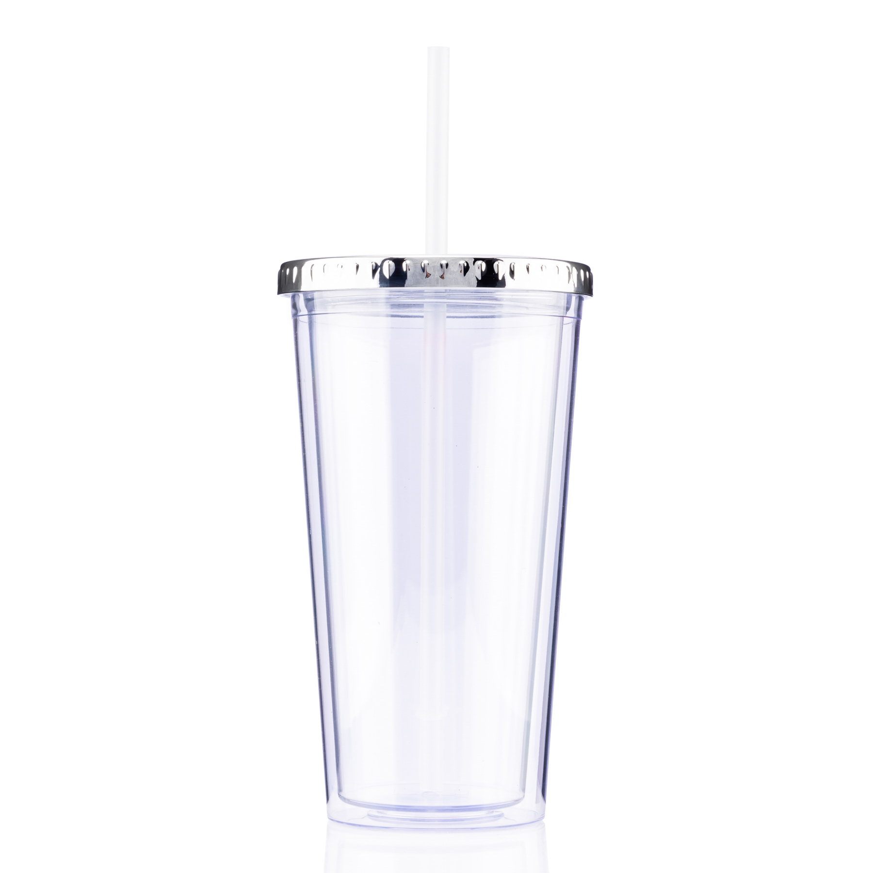 20 oz Venti Slurpy Clear with Solid Lid Tumbler 1