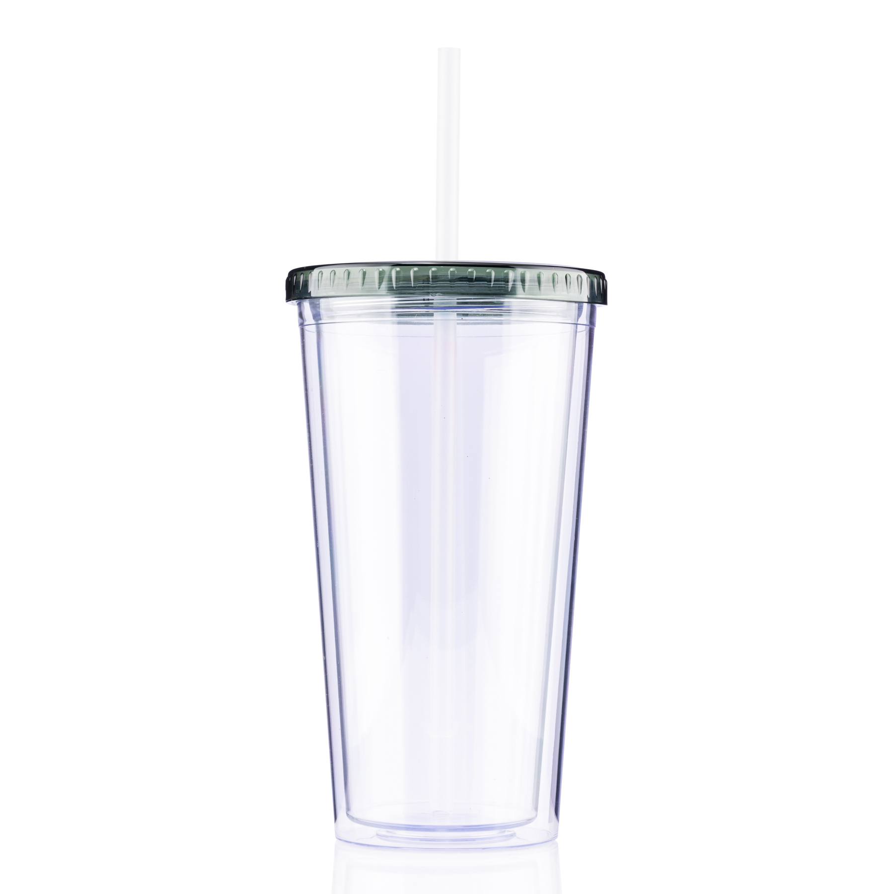 20 oz Venti Slurpy Clear with Solid Lid Tumbler 1
