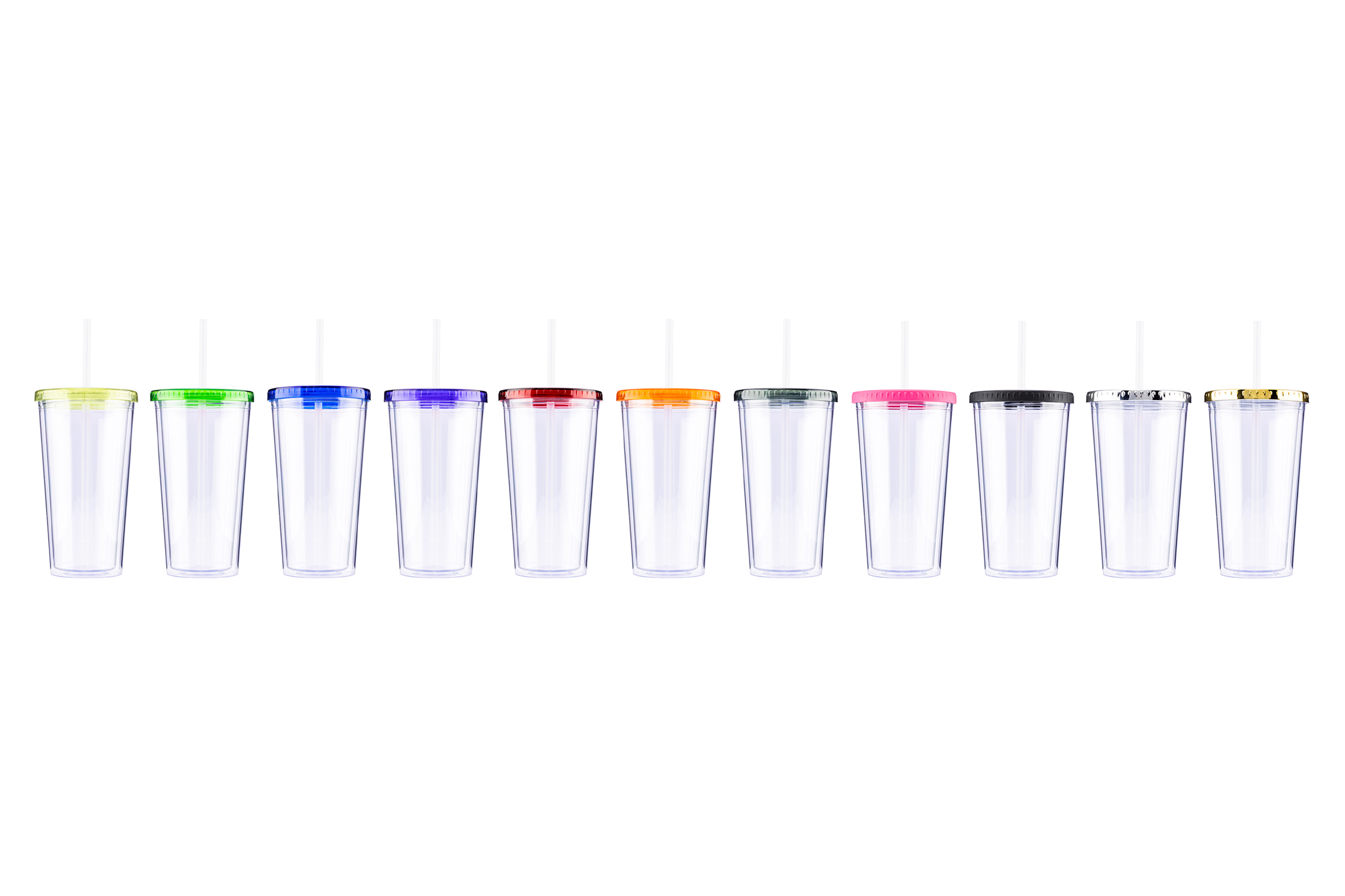 20 oz Venti Slurpy Clear with Solid Lid Tumbler 1