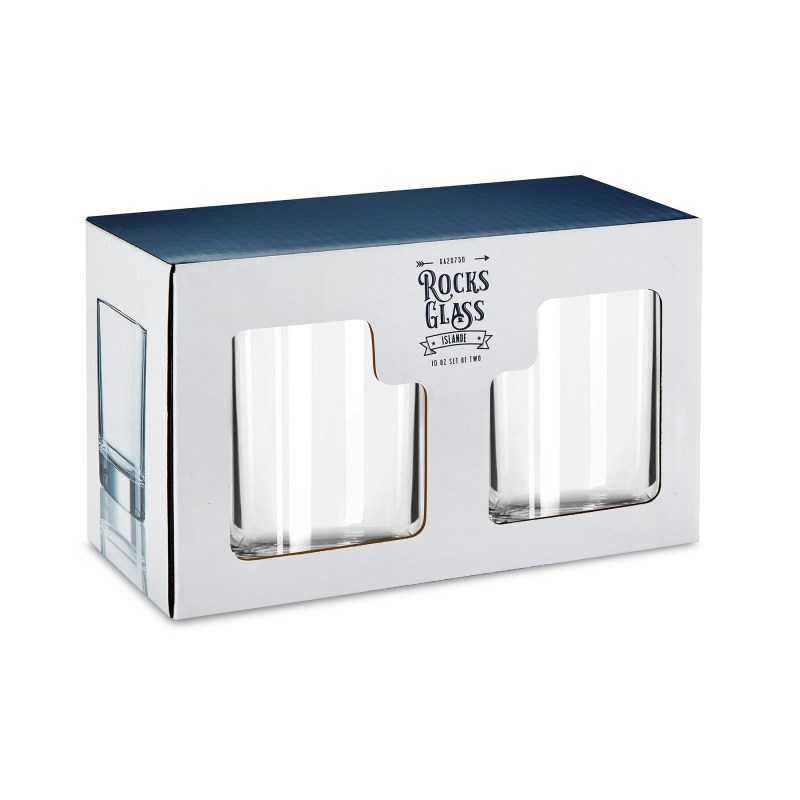 Rocks Glass Gift Box Set of 2 2 Rocks Glass Gift Box Set of 2 2