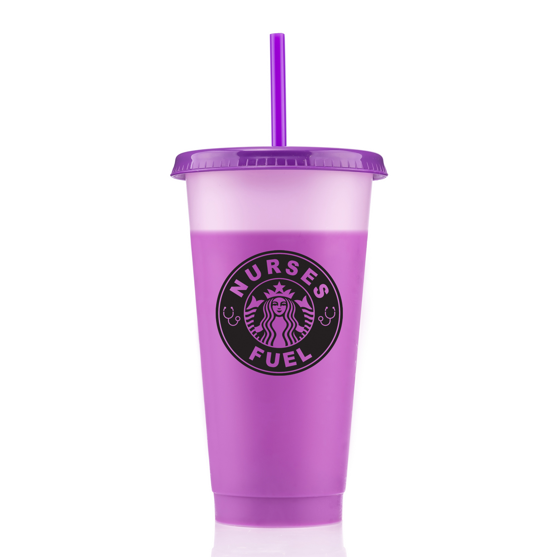 24 oz Chameleon Nurse Tumbler 2