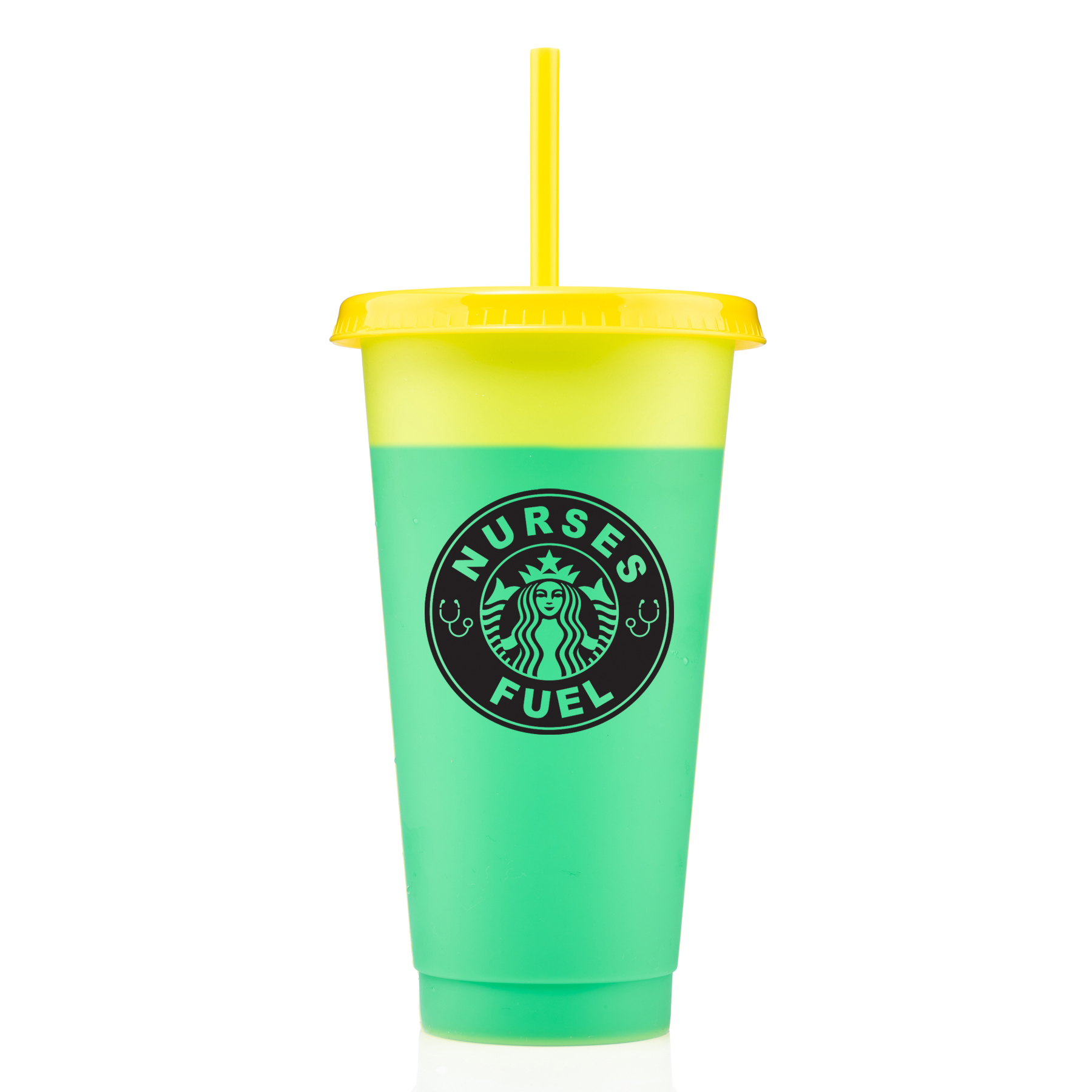 24 oz Chameleon Nurse Tumbler 2