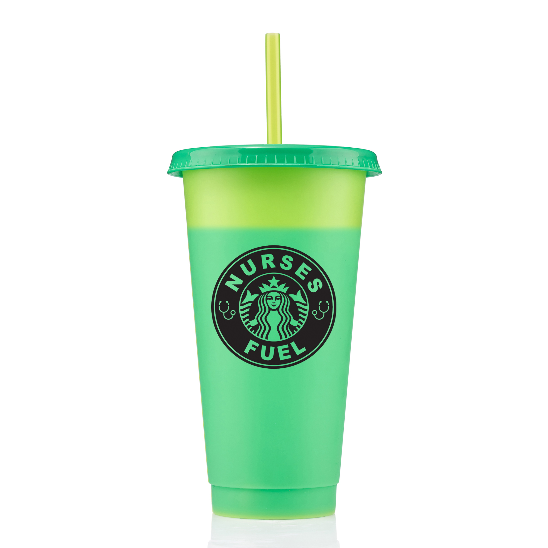 24 oz Chameleon Nurse Tumbler 2