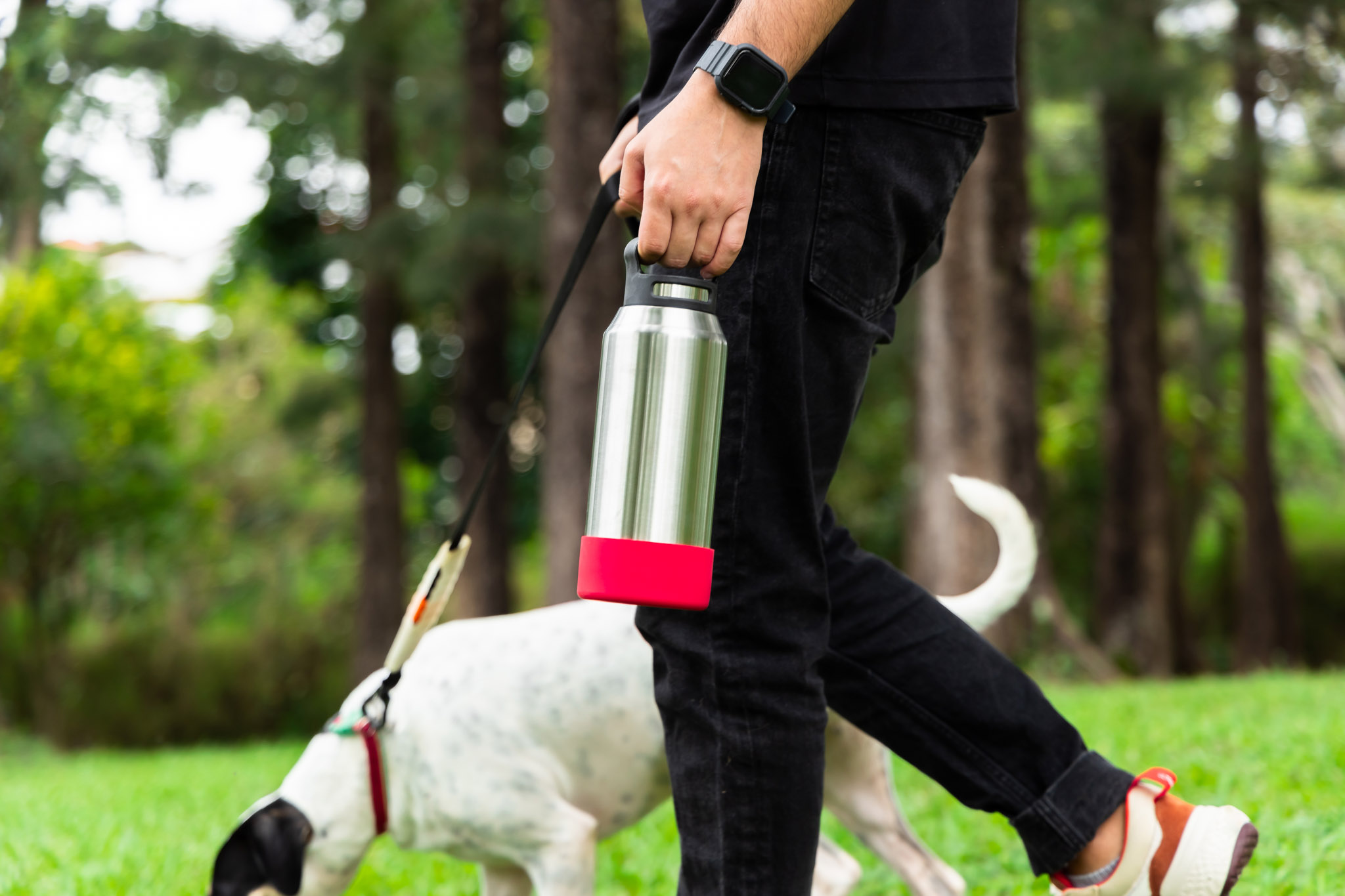 32 oz Growler Bottle w/Silicone Bowl 1