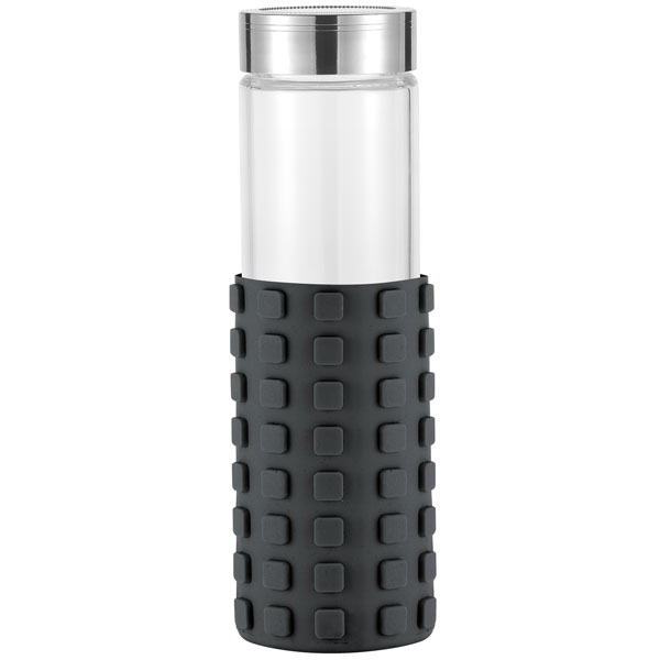 20 oz Silicone Grip Square Bottle 1