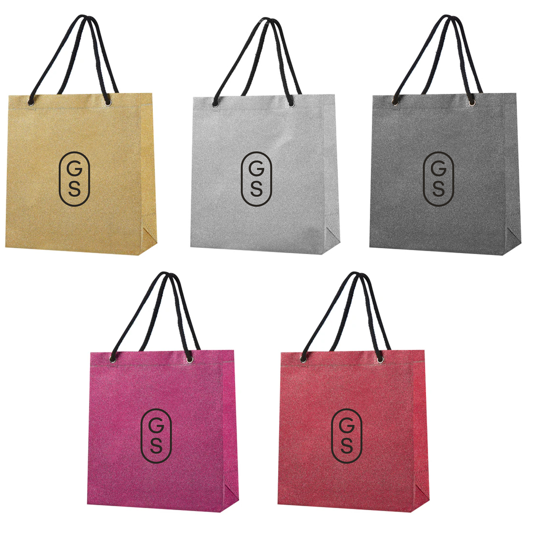 Small Glitter Tote Bag 1