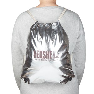 Metallic Drawstring Backpack 1 Metallic Drawstring Backpack 1