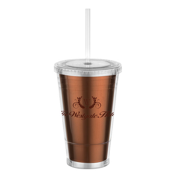 16 oz Slurpy Metallic Tumbler 1