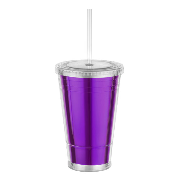 16 oz Slurpy Metallic Tumbler 1