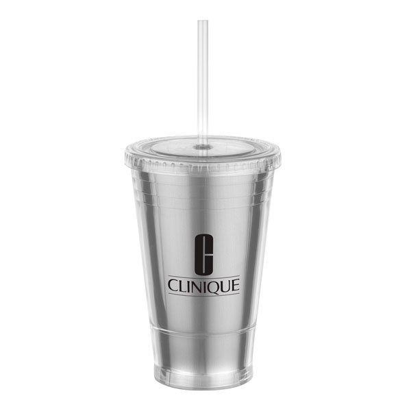 16 oz Slurpy Metallic Tumbler 1
