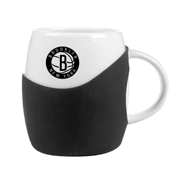 14 oz Rotunda with Silicone Band Mug 1
