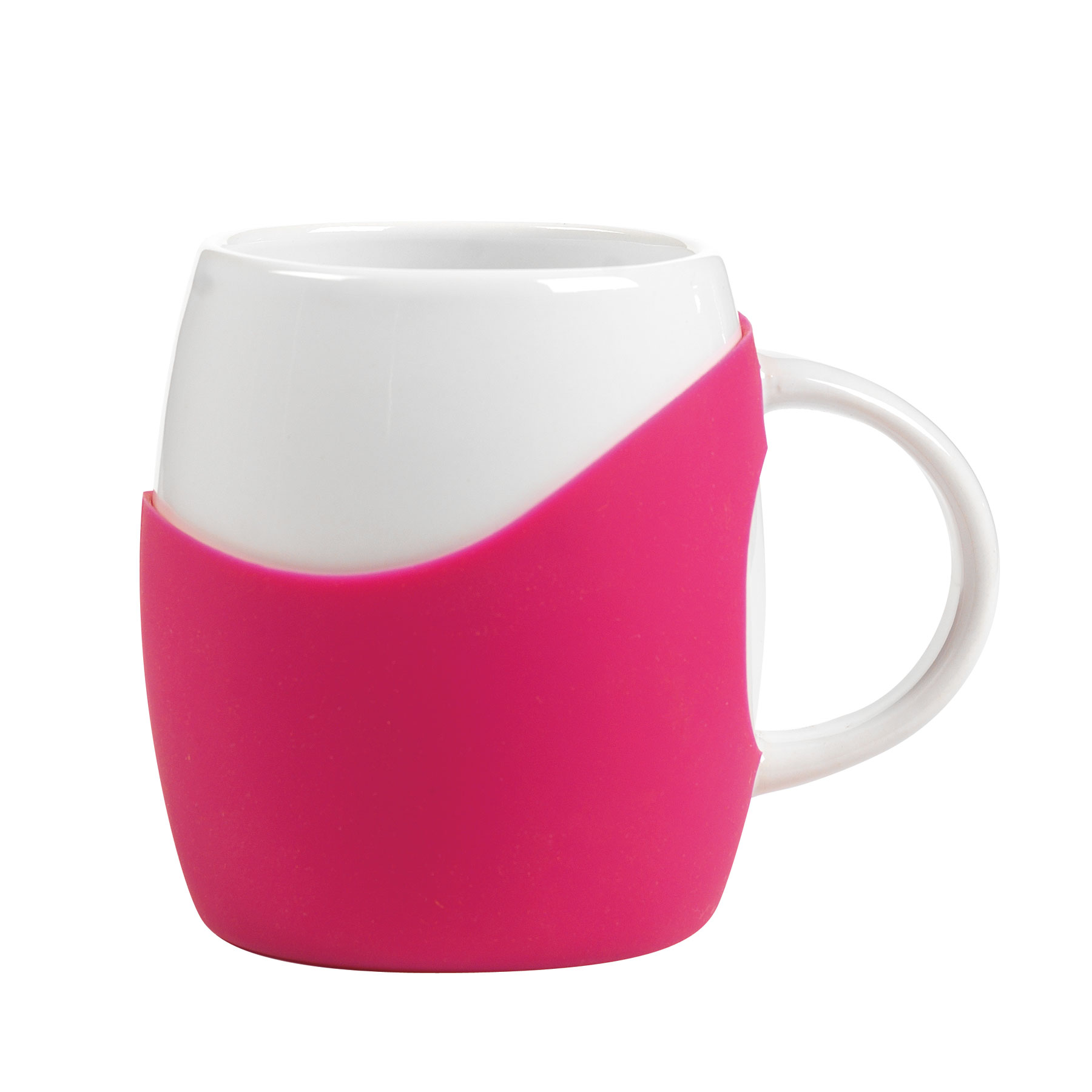 14 oz Rotunda with Silicone Band Mug 1