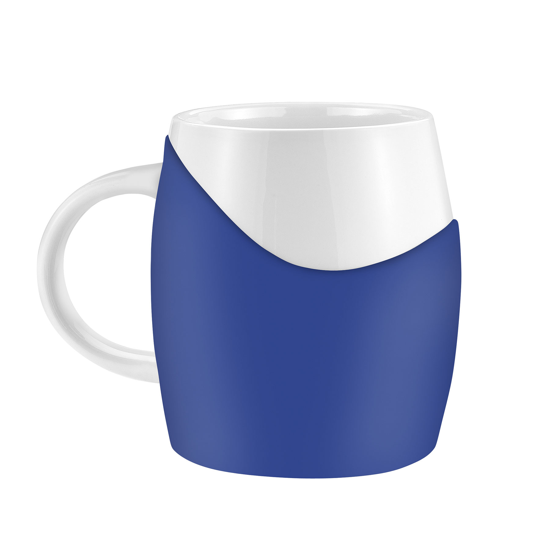 14 oz Rotunda with Silicone Band Mug 1