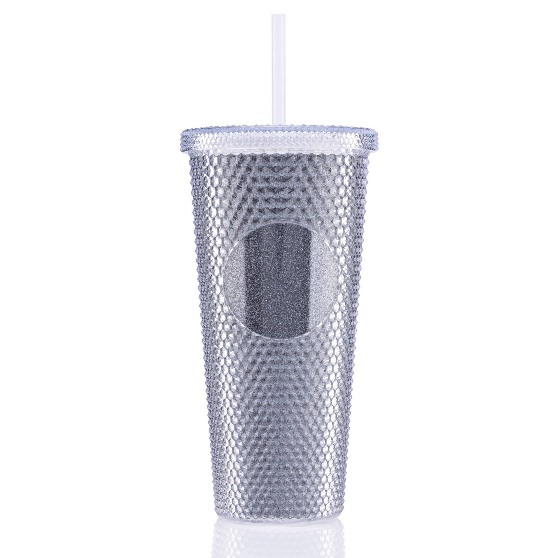 24 oz Bux Glitter Recycled Tumbler 1