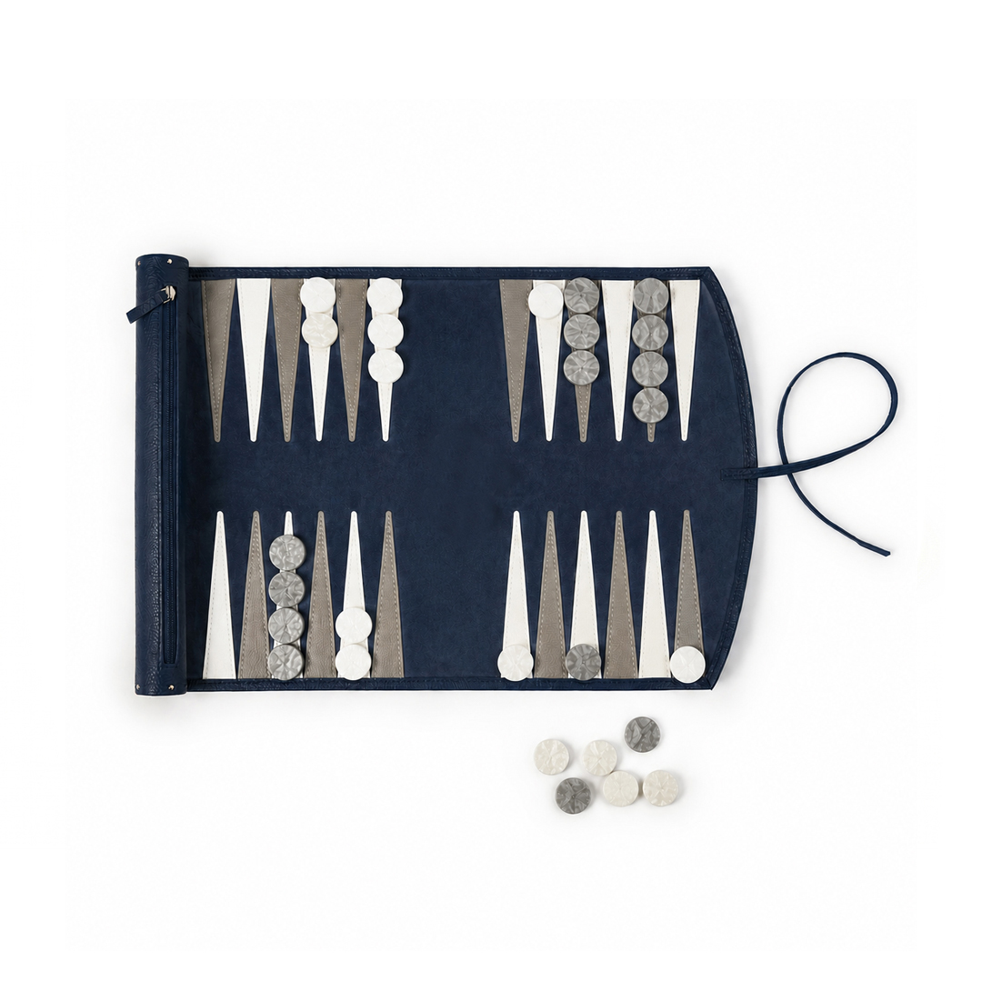 Heritage Roll-Up Backgammon Set 1