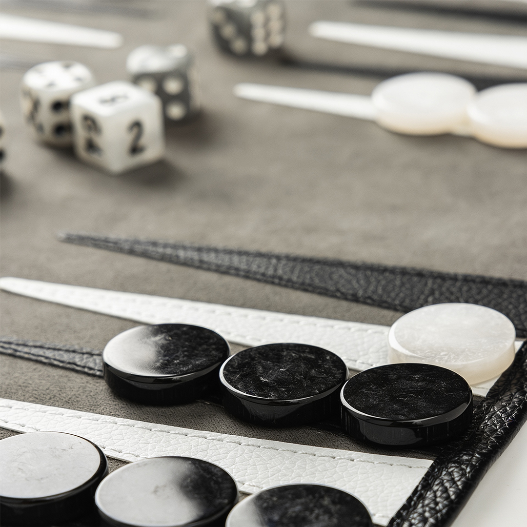 Heritage Roll-Up Backgammon Set 1