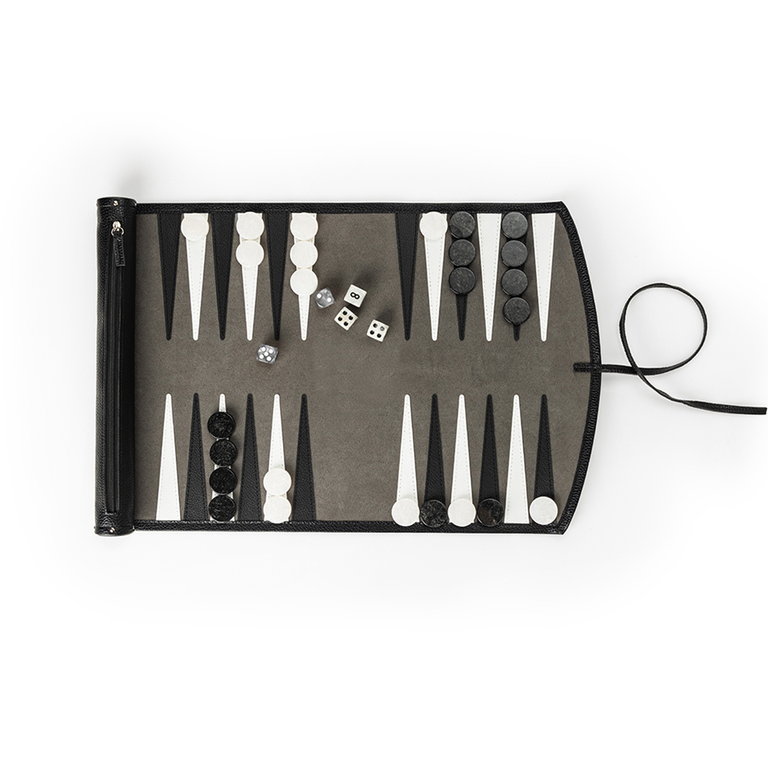 Heritage Roll-Up Backgammon Set 1