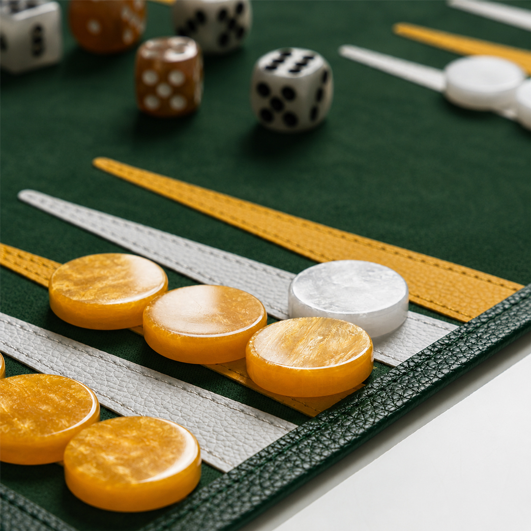 Heritage Roll-Up Backgammon Set 1