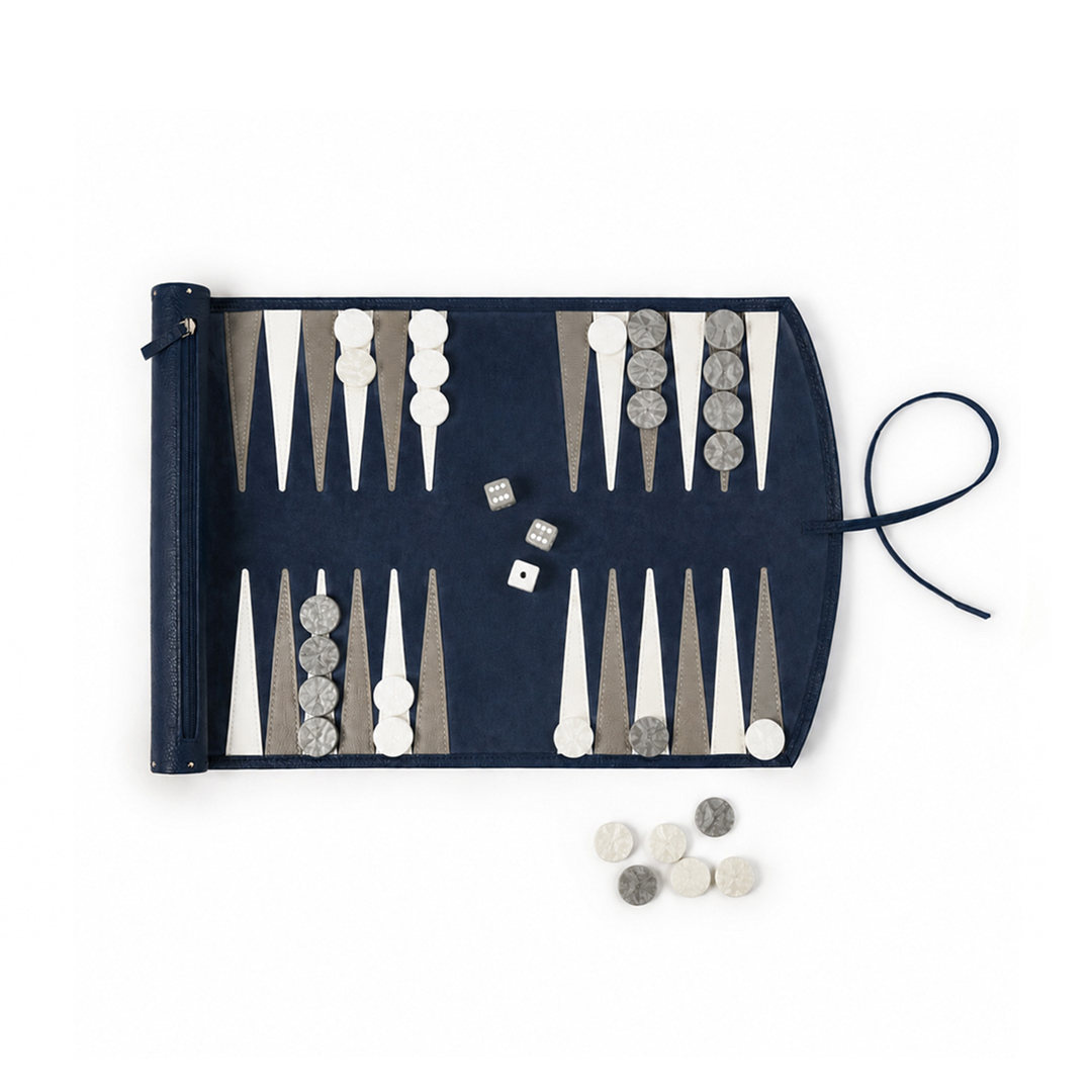 Heritage Roll-Up Backgammon Set 1