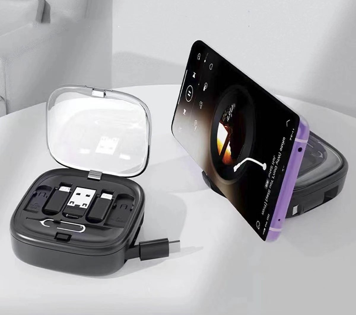 Retractable USB cable SET 2