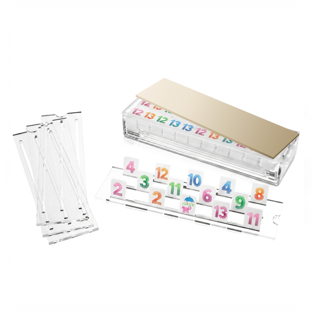 Heritage Acrylic Rummikub Set 1
