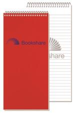 Poly Cover Poly Reporter Notebook (4"x 8 ¼") - Opaque Fire Red Poly Cover Poly Reporter Notebook (4"x 8 ¼") - Opaque Fire Red