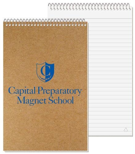 Recycled Stenographer Notebook (5 3/8"x 8 ¼") 1 Recycled Stenographer Notebook (5 3/8"x 8 ¼") 1